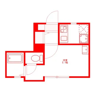 プレミアムコート常盤台【1階】の間取り