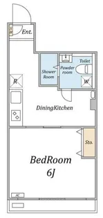 桜プレイス戸越公園【3階】の間取り