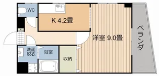 ヴィヴレ騎射場【5階】の間取り
