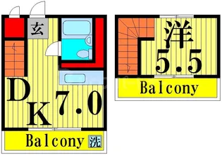 第5新井ビル【5階】の間取り