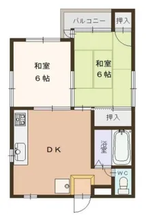 東和マンション【3階】の間取り