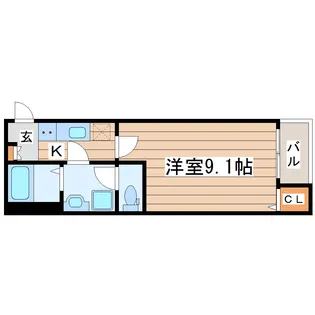 Villa Agapanthus【3階】の間取り