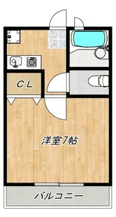 マーブル武蔵浦和【2階】の間取り