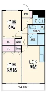 マンションYK2【1階】の間取り