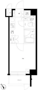 ルーブル目黒不動前【1階】の間取り