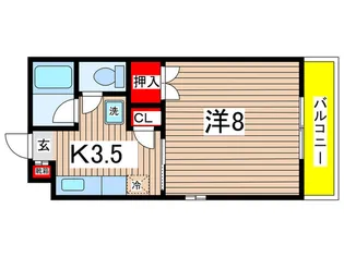 ブランシェ山田【2階】の間取り
