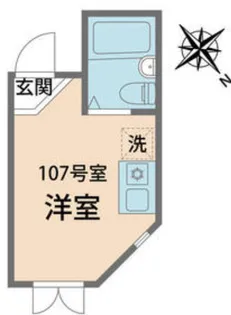アーバンプレイス沼袋III【1階】の間取り