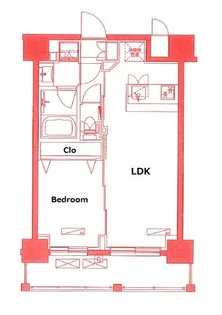 ZOOM横浜【2階】の間取り