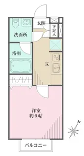 North Garden【2階】の間取り