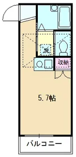 シャイニング・ガーデン【2階】の間取り