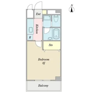 ラフィネ柴崎【5階】の間取り