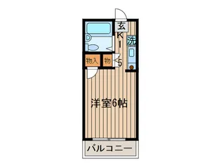 アボニン サカエ【2階】の間取り