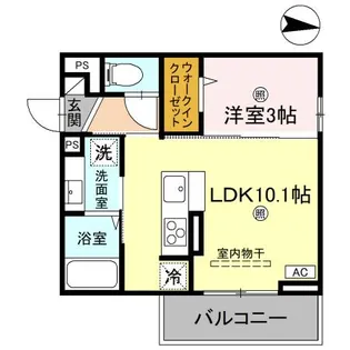 KOHRYU【3階】の間取り
