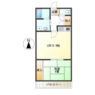 ロイヤルハイム【1階】の間取り