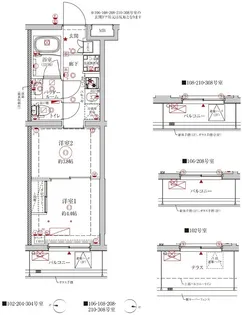 クレイシアIDZ大泉学園【2階】の間取り