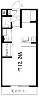 アポロミレニア【3階】の間取り