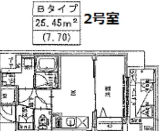 ソルテラス阿波座ウィズ【11階】の間取り