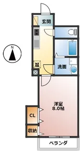 eternity(エタニティ)【3階】の間取り