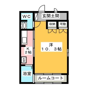ウィステリアコート【2階】の間取り
