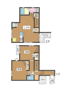 バルコンソアの間取り
