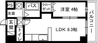 BlezioIII【5階】の間取り