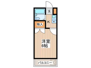 エピソードI萩山【3階】の間取り