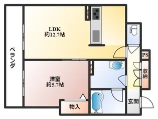 ヒノパティオ【2階】の間取り
