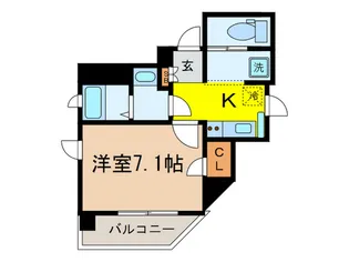 LiveCasa早稲田【2階】の間取り