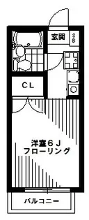ルミネ月村【1階】の間取り