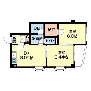 スペースV【1階】の間取り