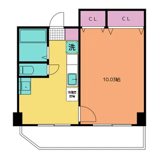 ロフティー39【1階】の間取り