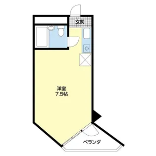 ハイツウエストロード【3階】の間取り