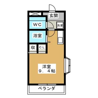 メゾンA4【2階】の間取り
