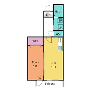 アム・シュロスビル【2階】の間取り