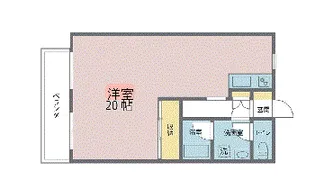 セゾンルミエール【2階】の間取り