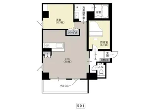 VIA蔵用【5階】の間取り
