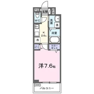 アリビオガーデン【2階】の間取り
