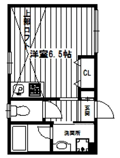 ルベール新中野【2階】の間取り