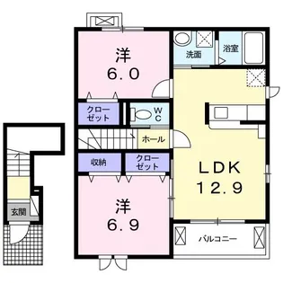 セレーノ・T【2階】の間取り