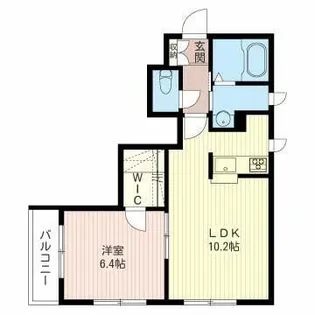 シャルマンK【1階】の間取り