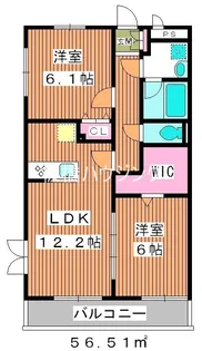 リブリ・桜レジデンス【1階】の間取り