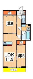 Noble Ferro C棟【1階】の間取り