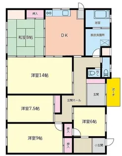 ハイムさんきパート13【1階】の間取り