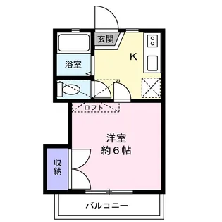 アドバンス長町南【1階】の間取り