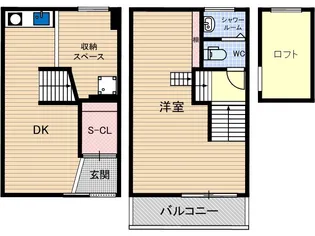 メゾン・ド・蔵大手町【2階】の間取り