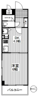 センチュリー学芸大【4階】の間取り