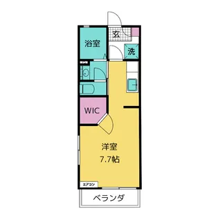 NEXT-ONE A棟(ネクストワン)【1階】の間取り