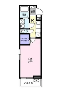 セリシール【3階】の間取り