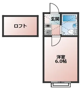 ルミエール星野【1階】の間取り