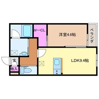 ハレ・ラニカイ【3階】の間取り